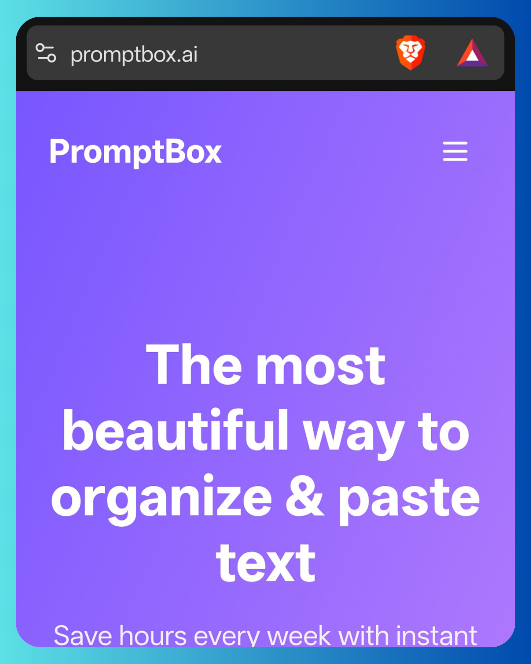PromptBox